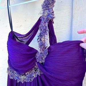 Stunning goddess one shoulder Roman Grecian dress by Xscape